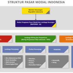 Bagan Struktur Pasar Modal Indonesia