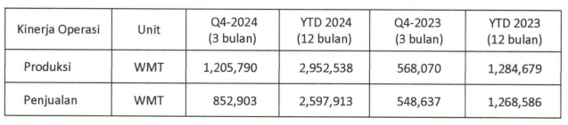 Analisis-Saham-DKFT-Produksi Bijih Nikel 2024 vs 2023